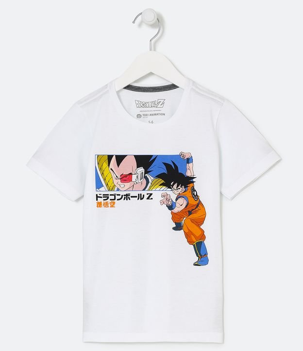 Camiseta Dragon Ball Z Son Goku Kid Pequeno Estampa Costas