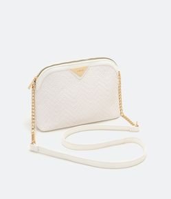 Bolsa Camera Bag com Alça Transversal de Corrente