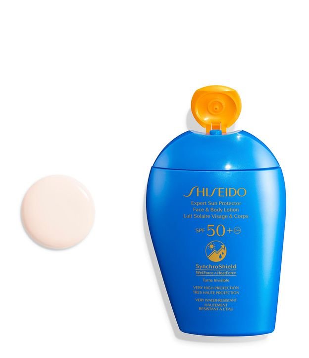 Protetor Solar SynchroShield FPS50 Shiseido 150ml 4