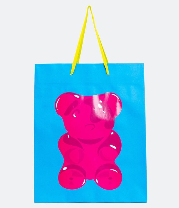 Embalaje de Regalo con Estampado Localizado Orsito Gummies Azul 1