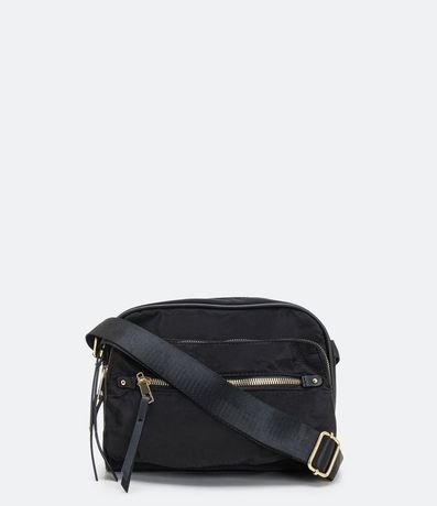 Bolsa Transversal Camera Bag com Bolso Frontal e Alça Gorgurão Menor preço em Bolsa Transversal Camera Bag com Bolso Frontal e Alça Gorgurão