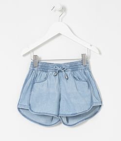 Short Infantil Runner em Jeans - Tam 1 a 5 anos