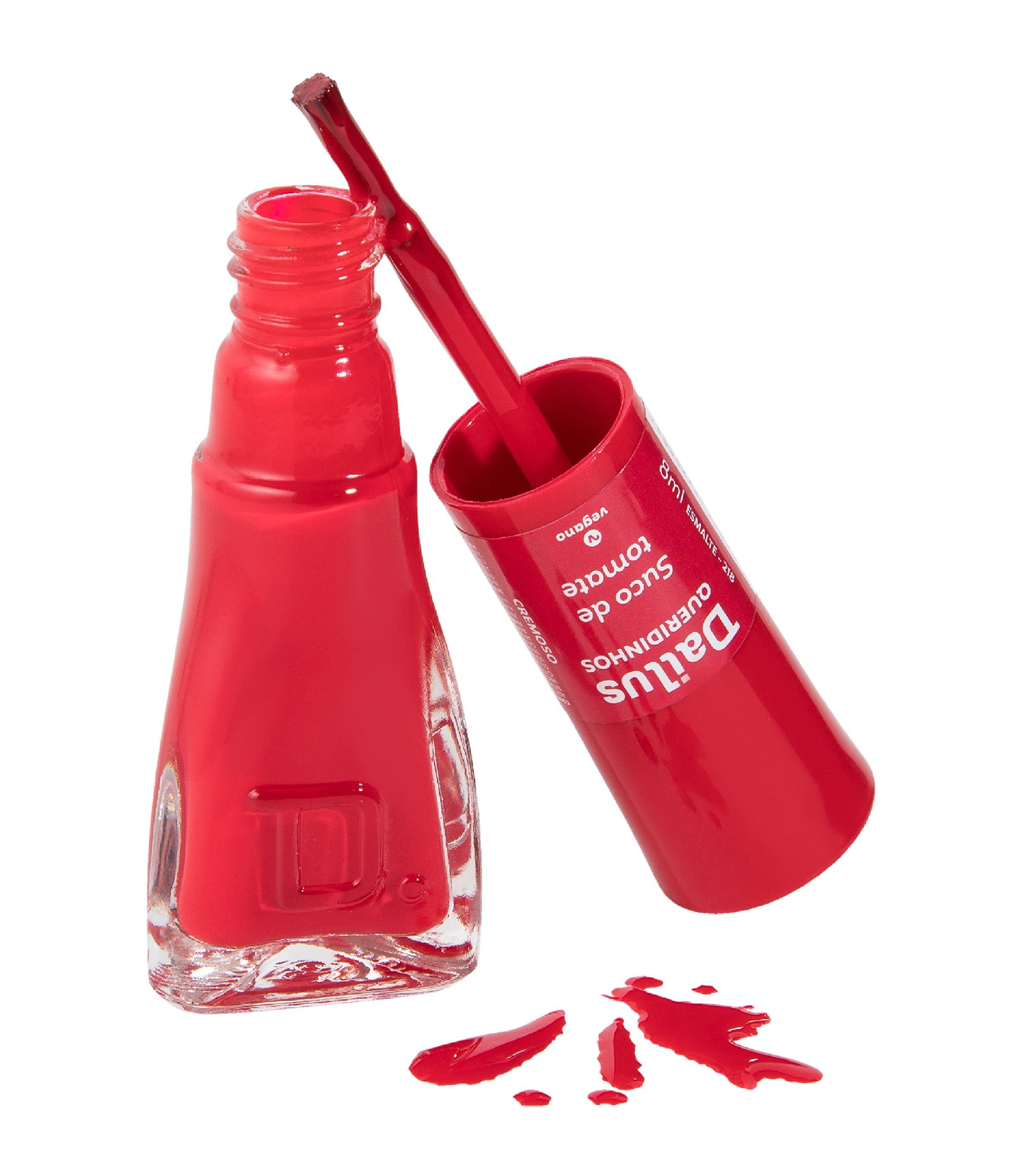 Esmalte Coleção Queridinhos Dailus Suco De Tomate 2