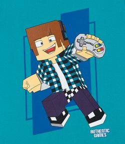 camiseta minecraft renner