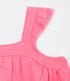 Imagem miniatura do produto Vestido Infantil Marias en Cotton Bloque de Color - Talle 1 a 5 años Rosado 3