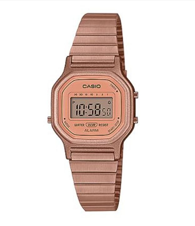 Relógio Feminino Casio LA-11WR-5A Digital Rose Gold 1