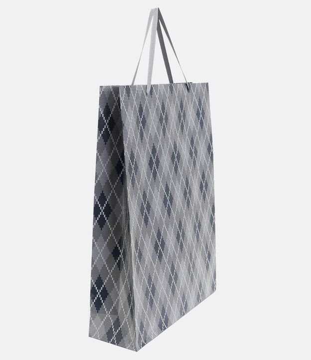 Embalaje para Regalo con Estampa Cuadrillé Azul 2