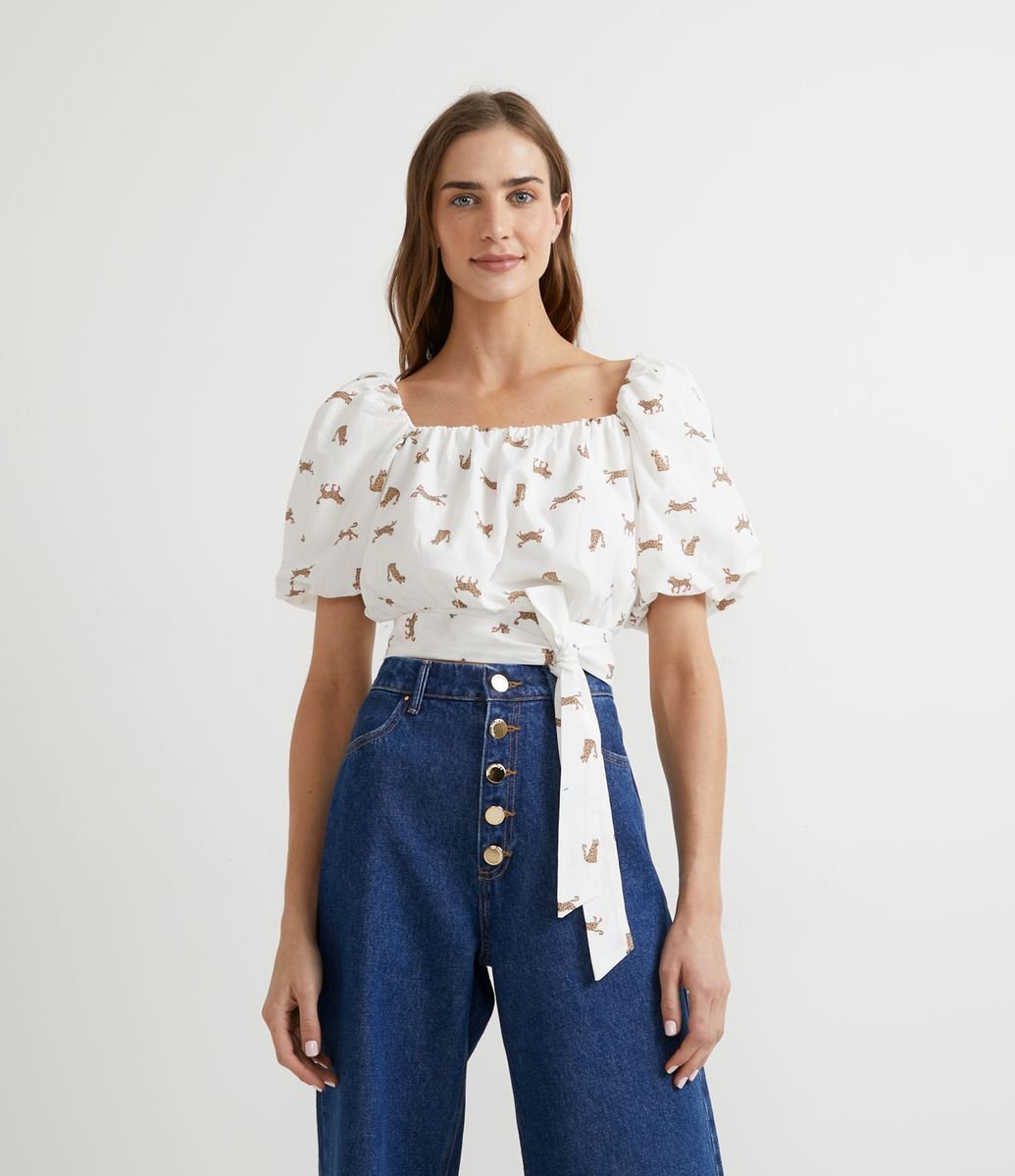 renner blusa feminina manga curta