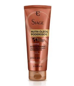 Shampoo Capilar Nutri Oleos Poderosos Siage