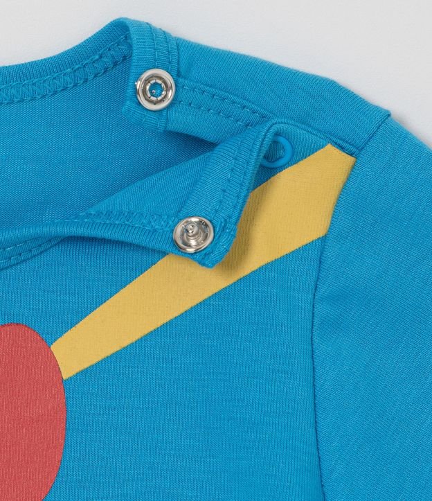 Body Infantil Disfrace del Pato Donald - Tam 0 a 18 meses Blanco 4