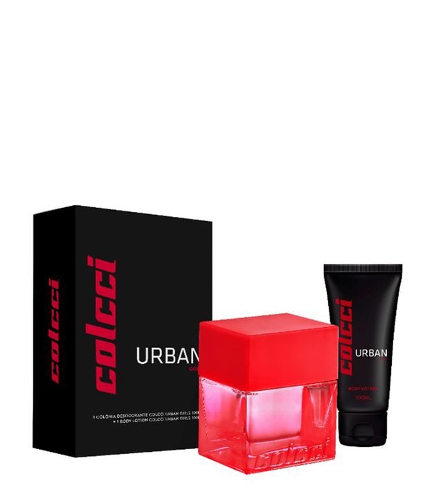 Kit Colônia Colcci Urban Girls + Loção Hidratante