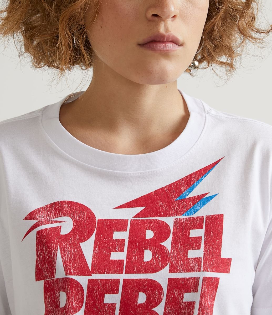 blusa feminina david bowie