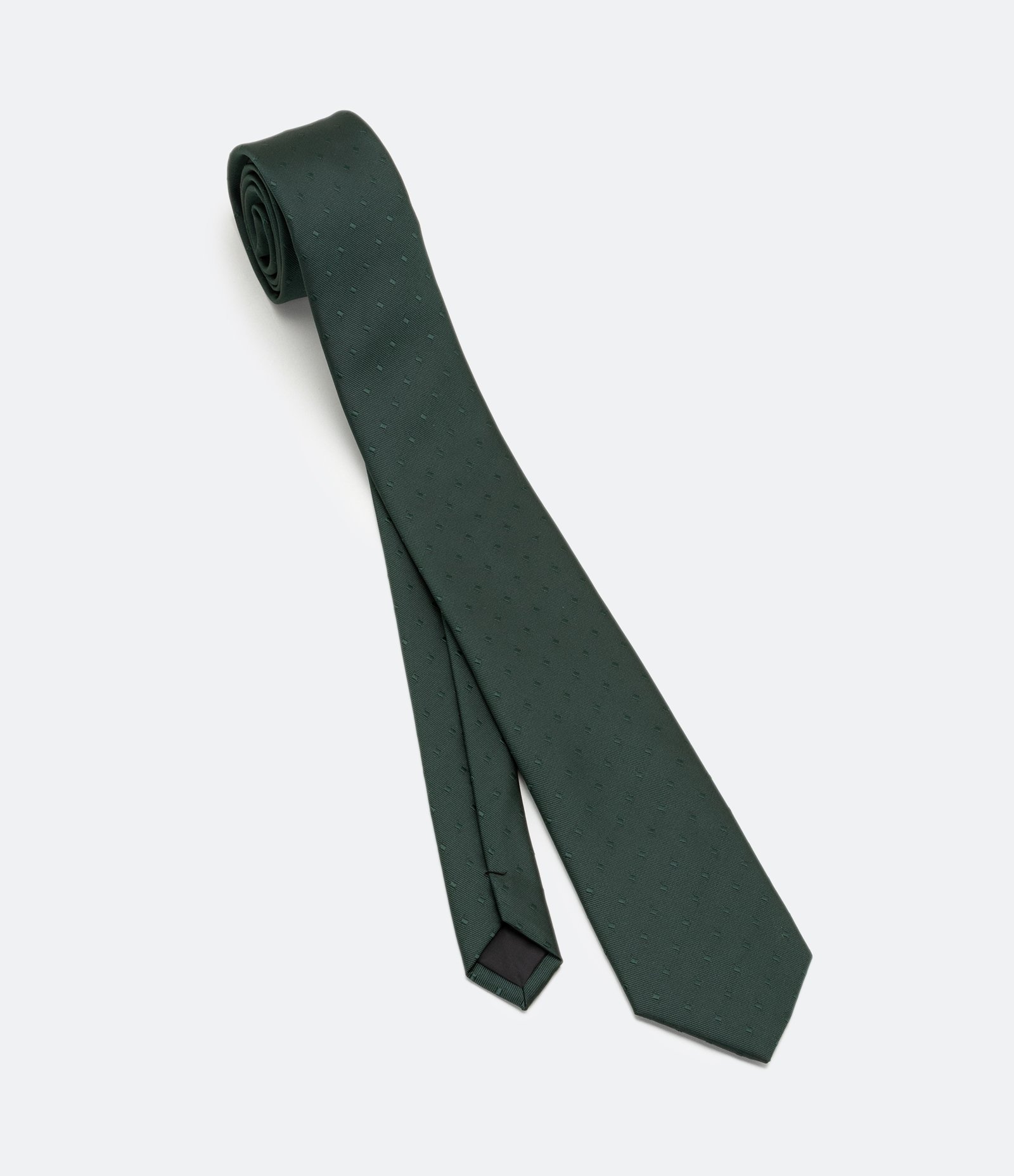 Gravata com Estampa Maquinetada Verde 3