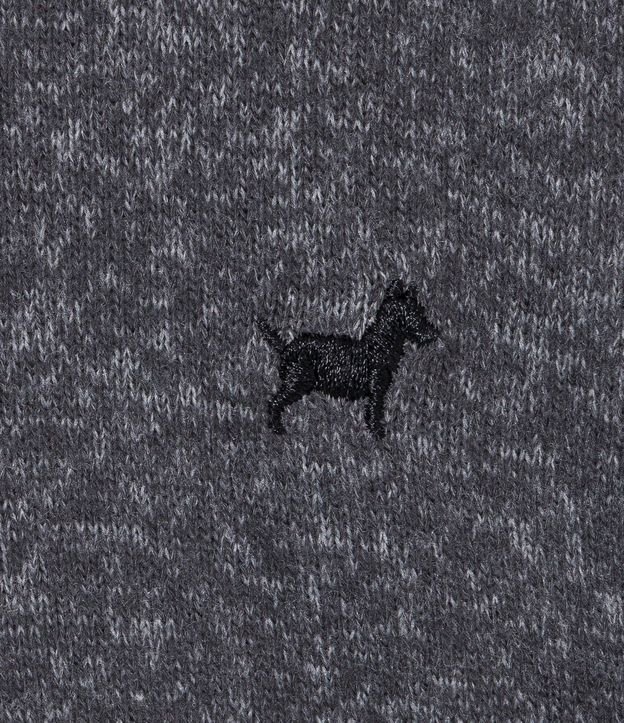 Buzo Infantil con Bordado de Perro - Talle 1 a 5 años Gris 3