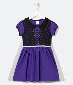 Camisola Infantil Fantasia de Bruxinha - Tam 5 a 14 anos