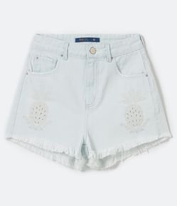 short jeans abacaxi renner