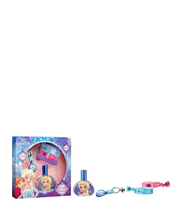Kit Perfume Frozen Disney + Pulsera + Llavero 30ml 1