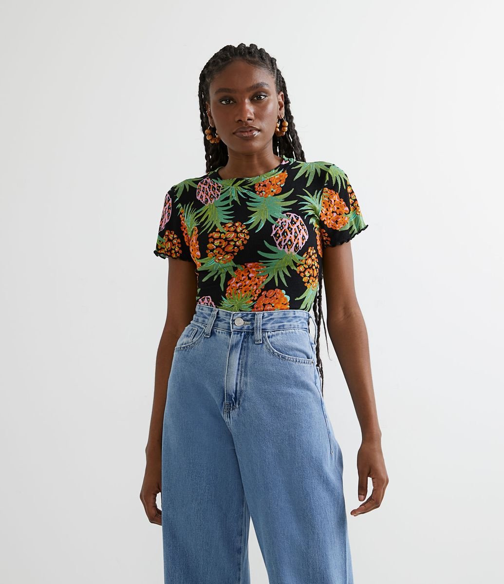 blusa abacaxi renner