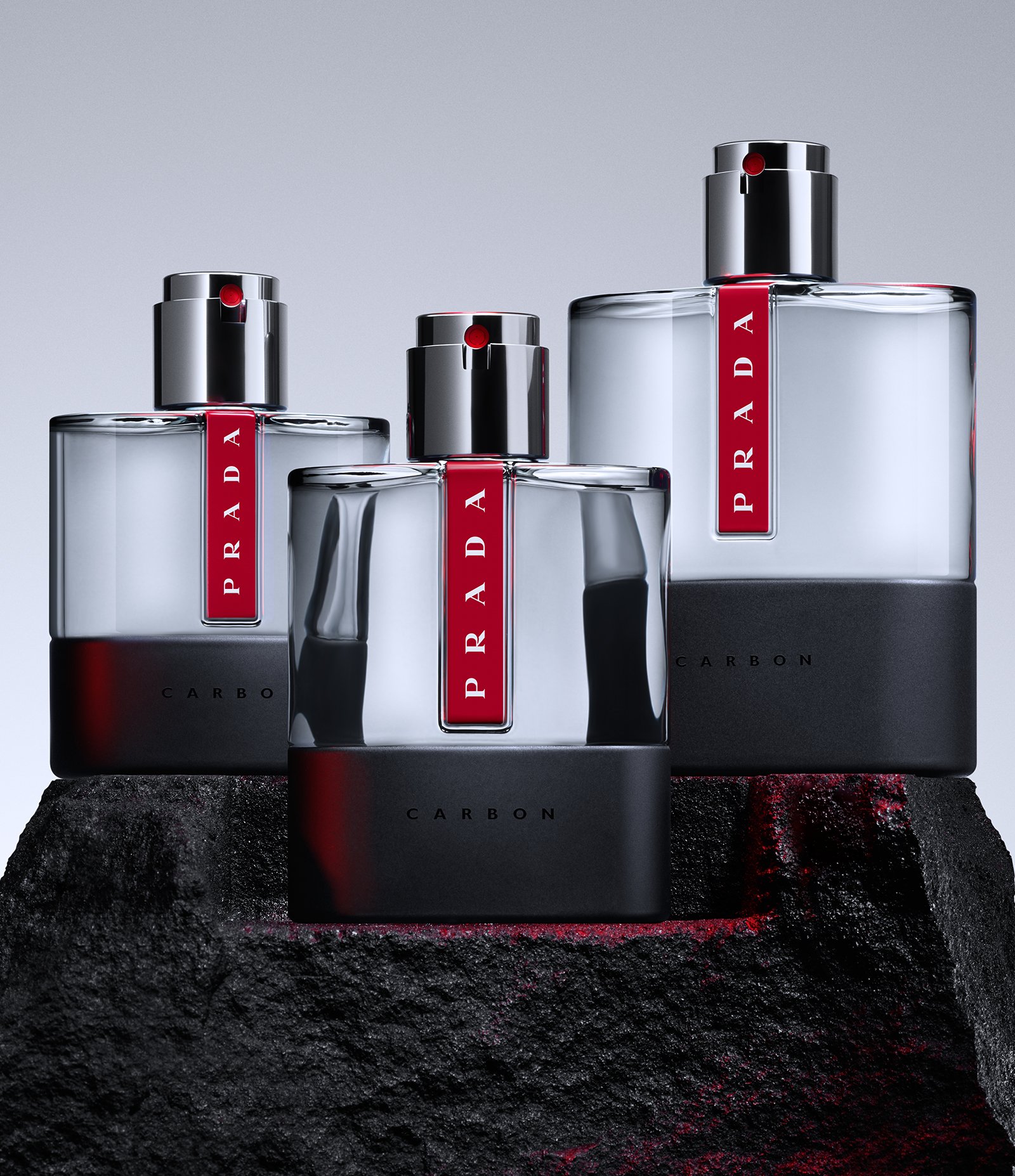 Perfume Prada Luna Rossa Carbon Masculino Eau de Toilette-Prada 150ml