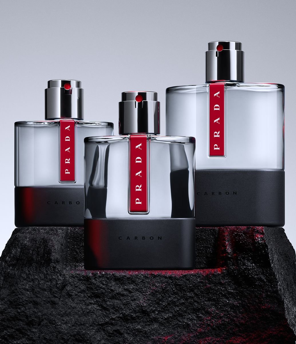 Perfume Prada Luna Rossa Carbon Masculino Eau de Toilette-Prada 150ml