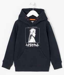 Blusão Infantil Canguru com Estampa Naruto