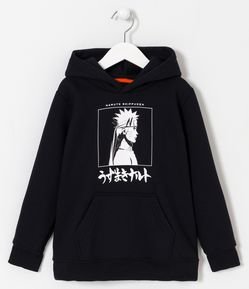 Blusão Infantil com Estampa Naruto - Tam 5 a 14 anos