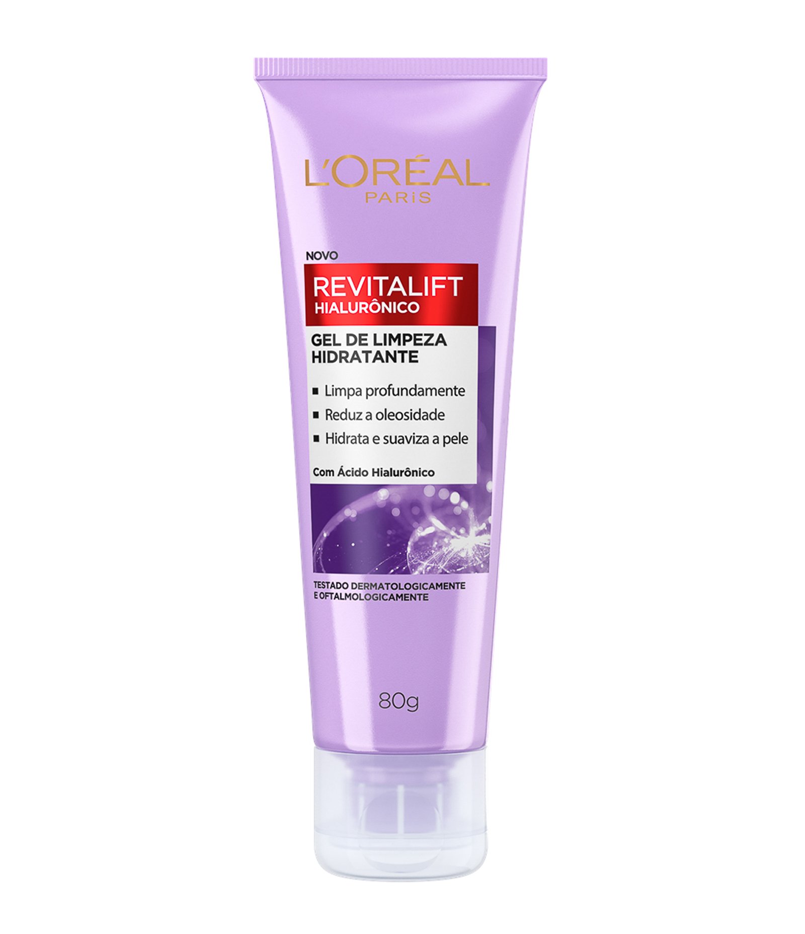 Gel de Limpeza Anti-idade L'Oréal Paris Revitalift Hialurônico, 80g 80g 1