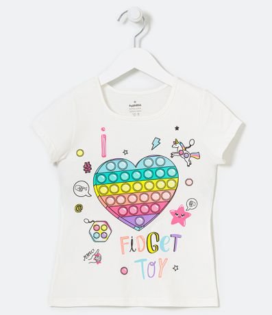 Blusa Infantil com Estampa Localizada Pop It Fidget Toy - Tam 5 a 14 Anos é ruim? Blusa Infantil com Estampa Localizada Pop It Fidget Toy - Tam 5 a 14 Anos é boa?