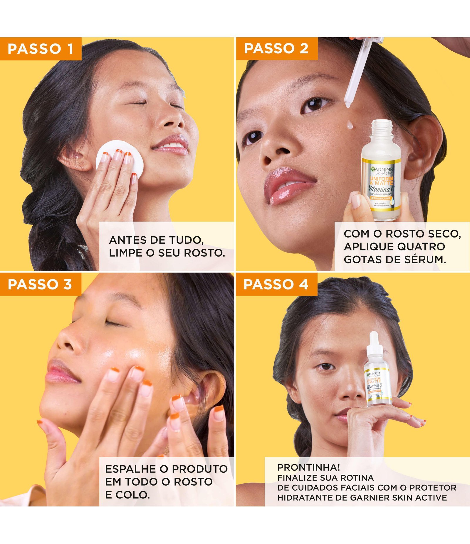 Sérum Facial Antimarcas Garnier Uniform & Matte Vitamina C, 30ml 30ml 7