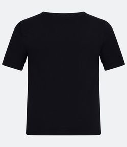 Blusa em Algodão com Estampa Frontal Feel Free Curve & Plus Size