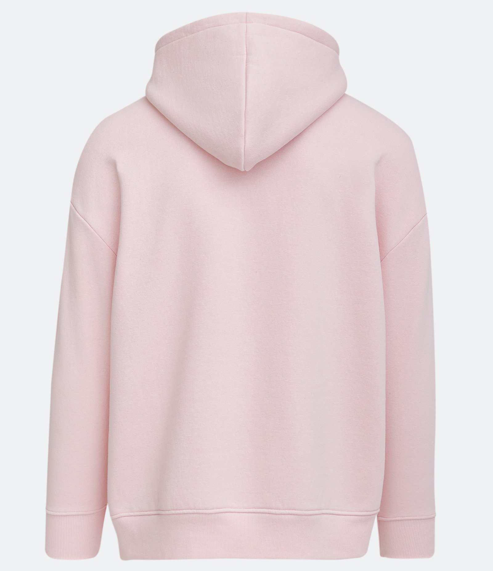 Blusão Alongado em Moletom Apeluciado com Capuz e Bolso Canguru 2