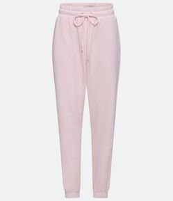 Calça Jogger Comfy em Moletom com Forro Fleece e Cós Elástico