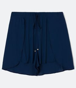 Short Runner em Microfibra com Amarração Curve & Plus Size