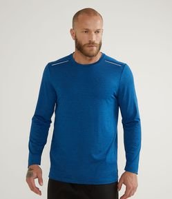 Camiseta Esportiva Manga Longa com Proteção UV e Refletivos