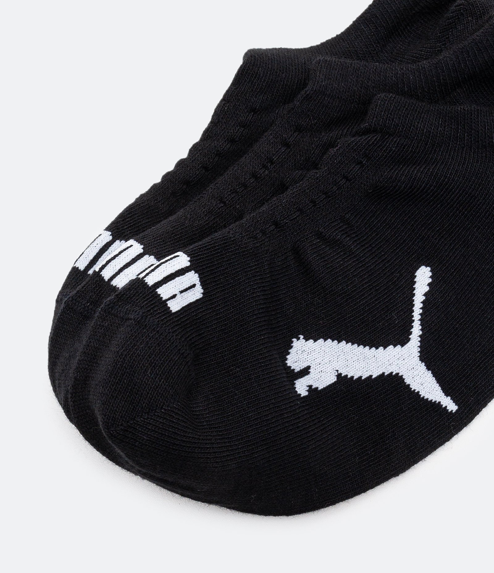 Kit 03 Meias Cano Baixo em Algodão Puma Preto 5