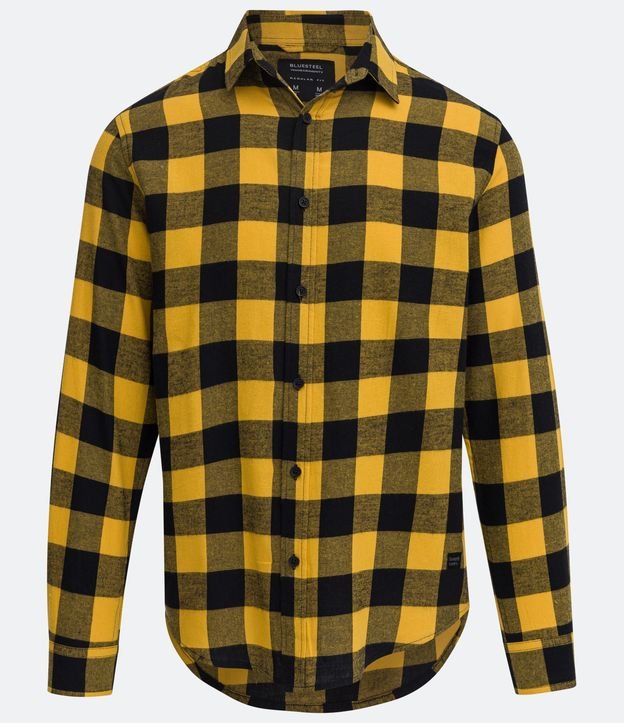 Camisa Flannel Maxi Xadrez Wood