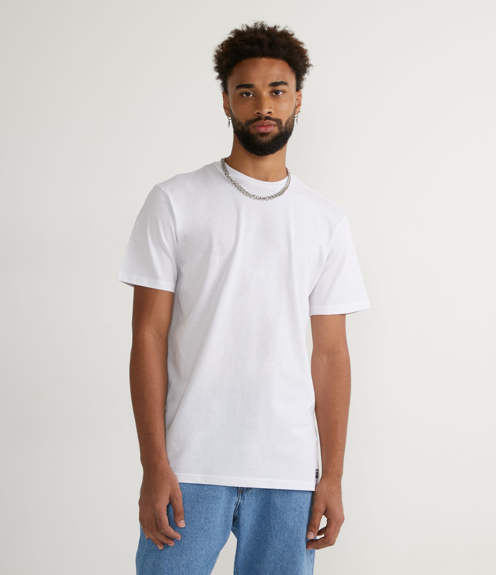 Camiseta Básica em Meia Malha Manga Curta 1