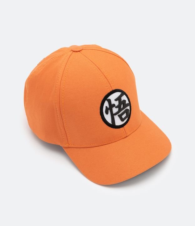Boné Infantil Aba Curva com Bordado Dragonball