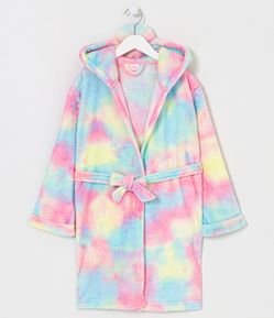 Roupão Infantil em Fleece de Unicórnio - Tam P ao GG