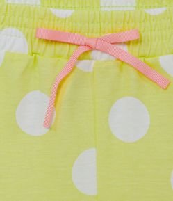 Pijama Infantil Curto com Estampa de Lhama - Tam 5 a 14 anos