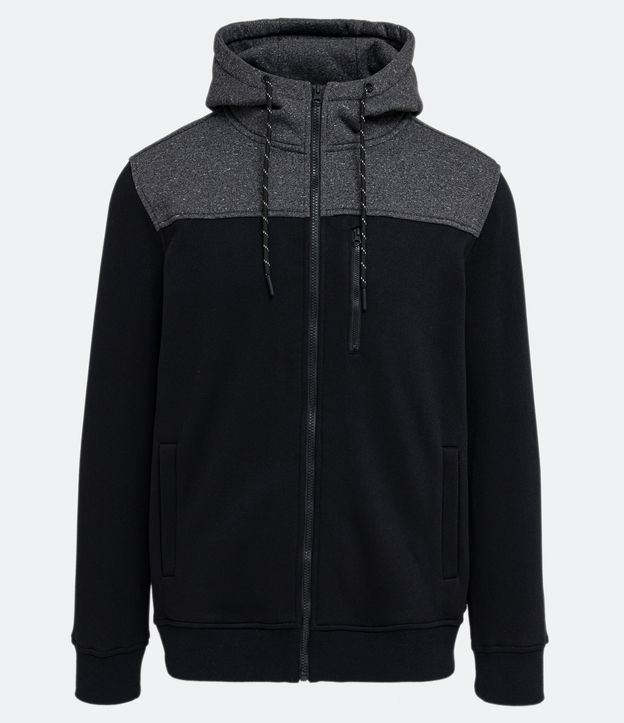uniqlo fur lined moletom com capuz