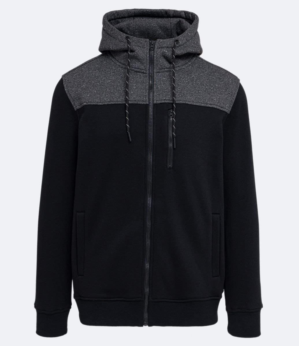 michael kors faux shearling lined moletom com capuz