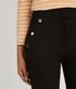 Imagem miniatura do produto Pantalón Legging en Punto Roma con Botones Laterales Negro 4