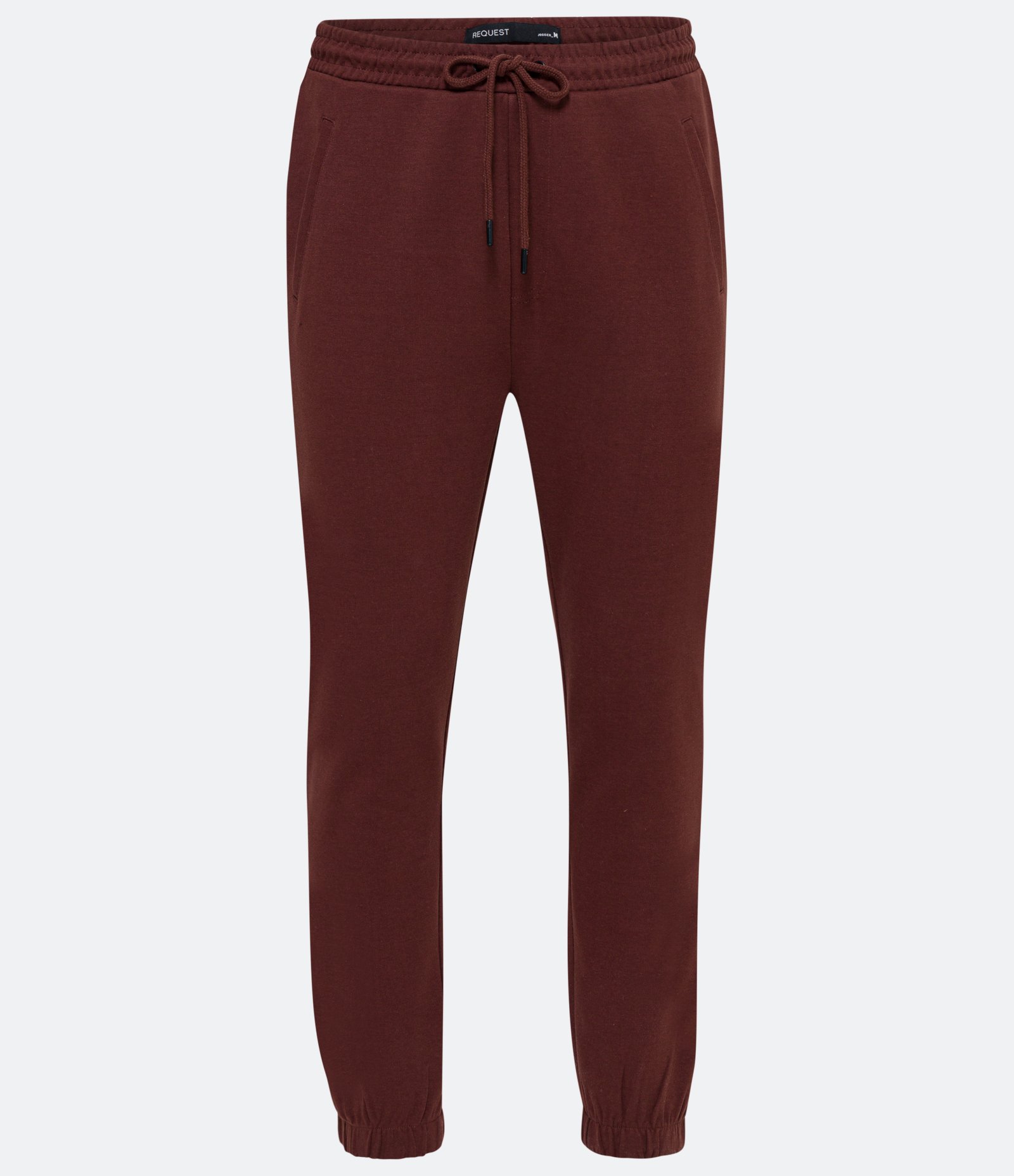 Calça Jogger em Moletom com Cós Elástico e Bolsos Vermelho 6