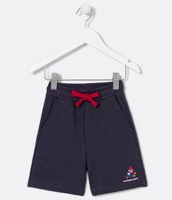 Bermuda infantil com Estampa Mario Kart - 1 a 5