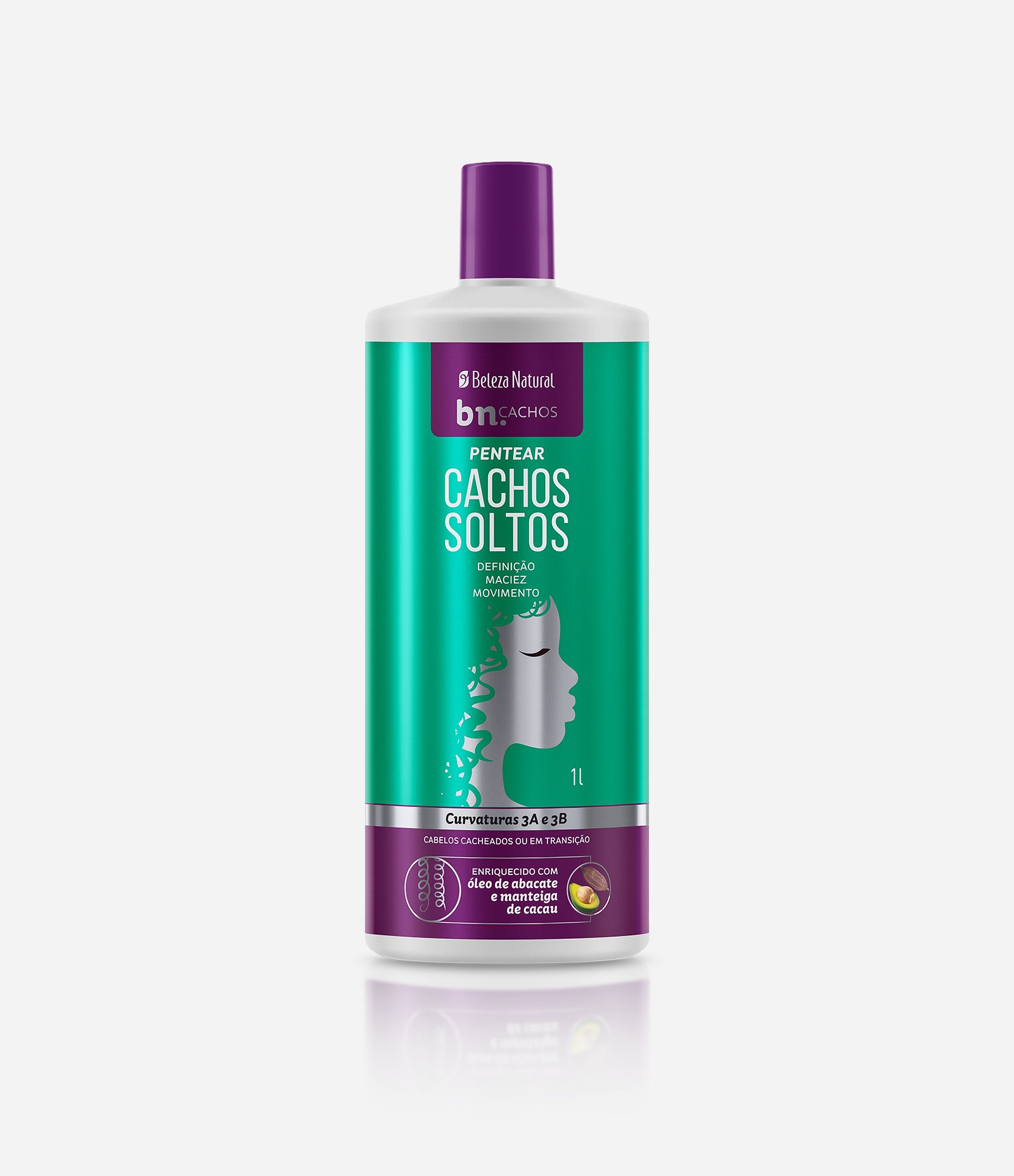 Creme Para Pentear Cachos Soltos 1000ml 1