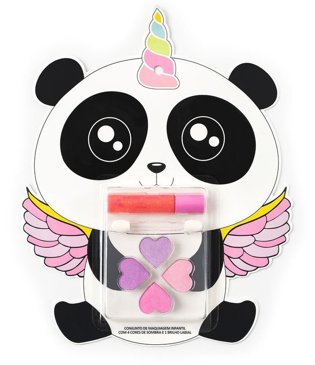 Kit de maquiagem infantil de Panda Alchemia