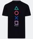 Imagem miniatura do produto Remera Manga Corta en Algodón con Estampado Botones Playstation Negro 6