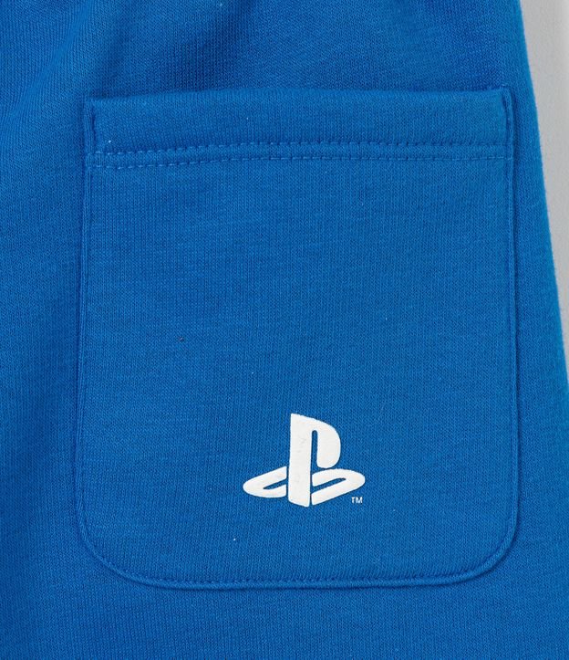 Pantalón Infantil con Estampado Playstation - Talle 1 a 14 años Azul 4