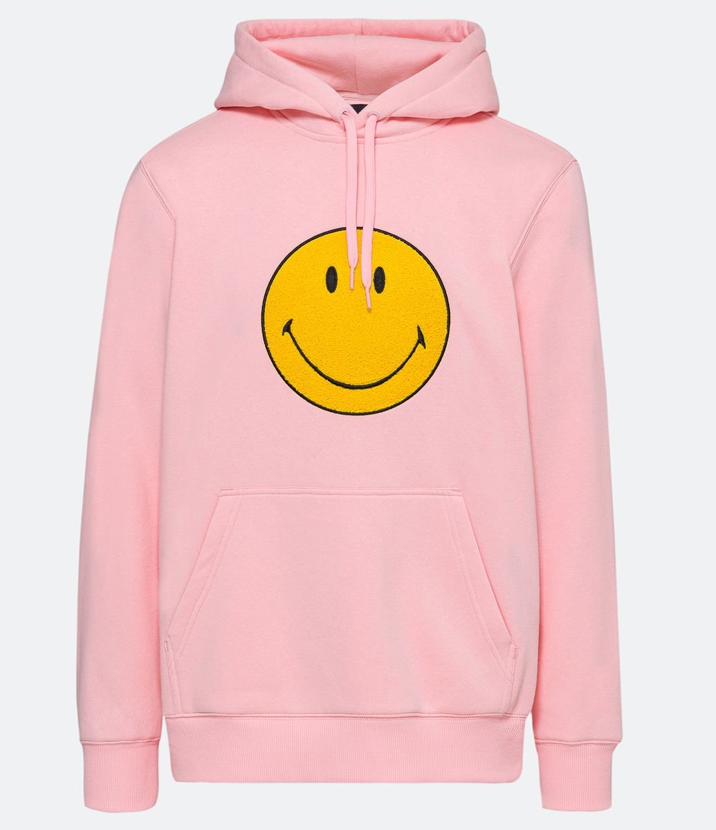 smiley face moletom com capuz